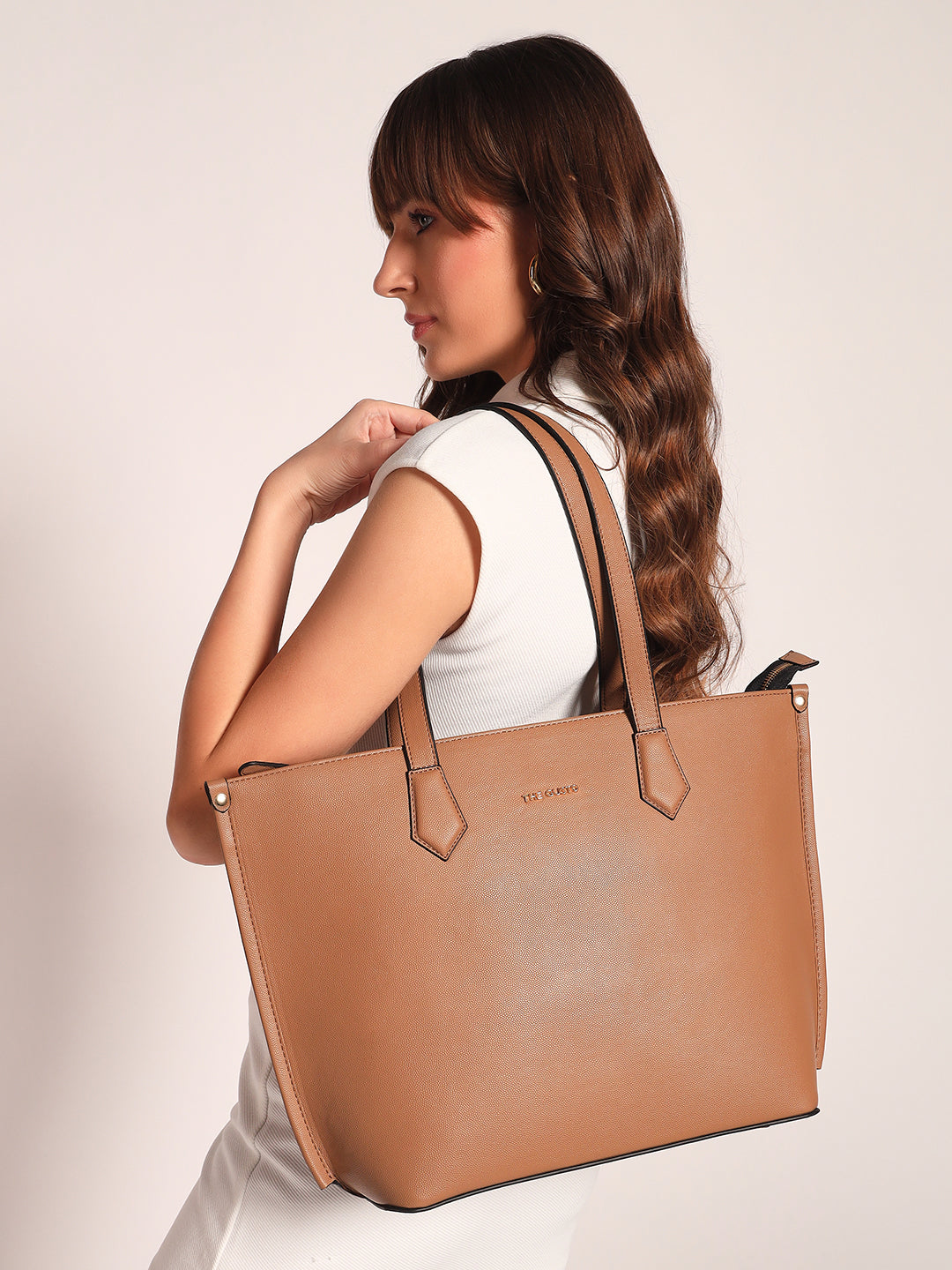 The Evoke Tote Beige
