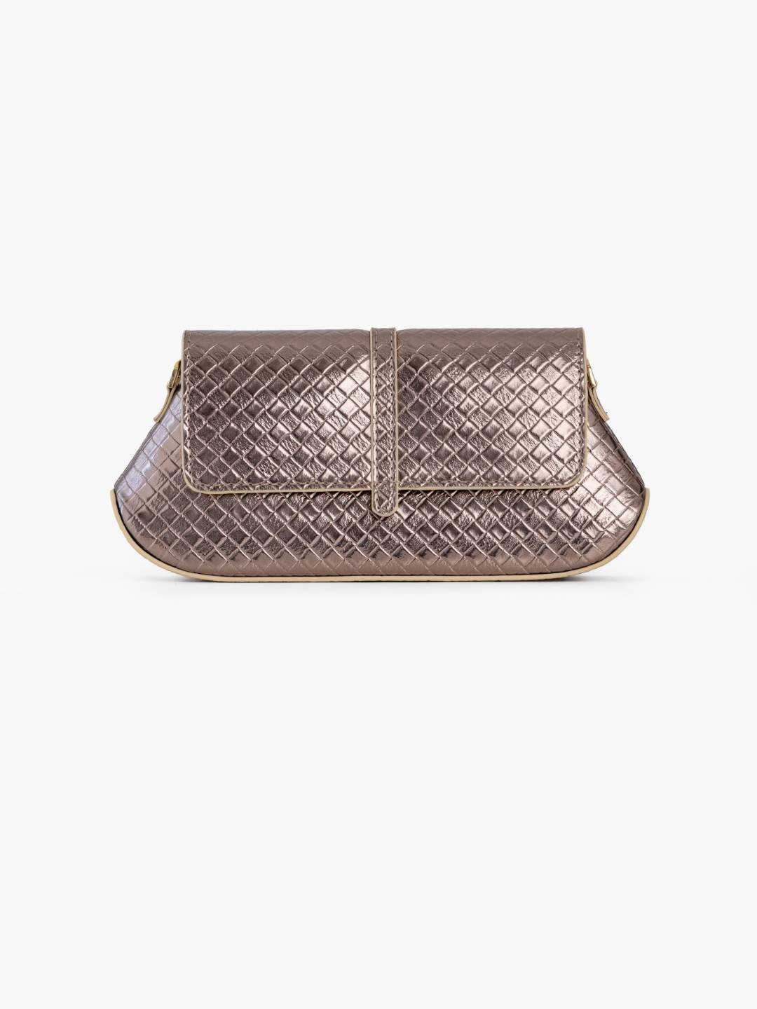 Bella Clutch Gunmetal