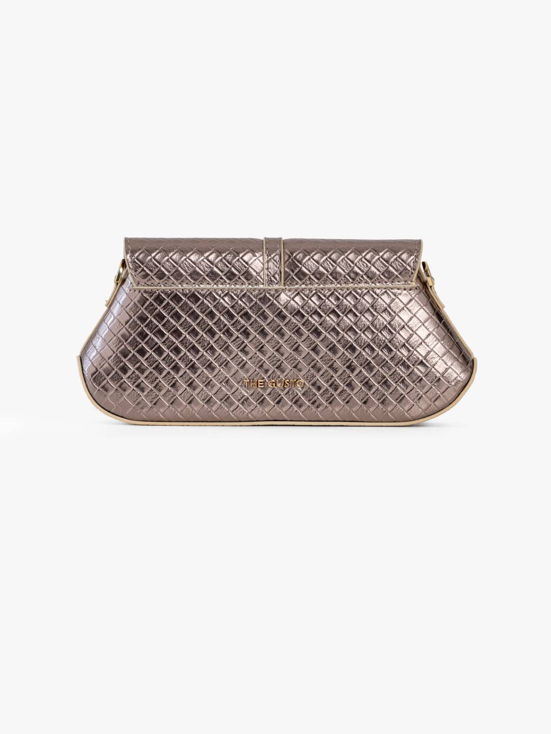 Bella Clutch Gunmetal