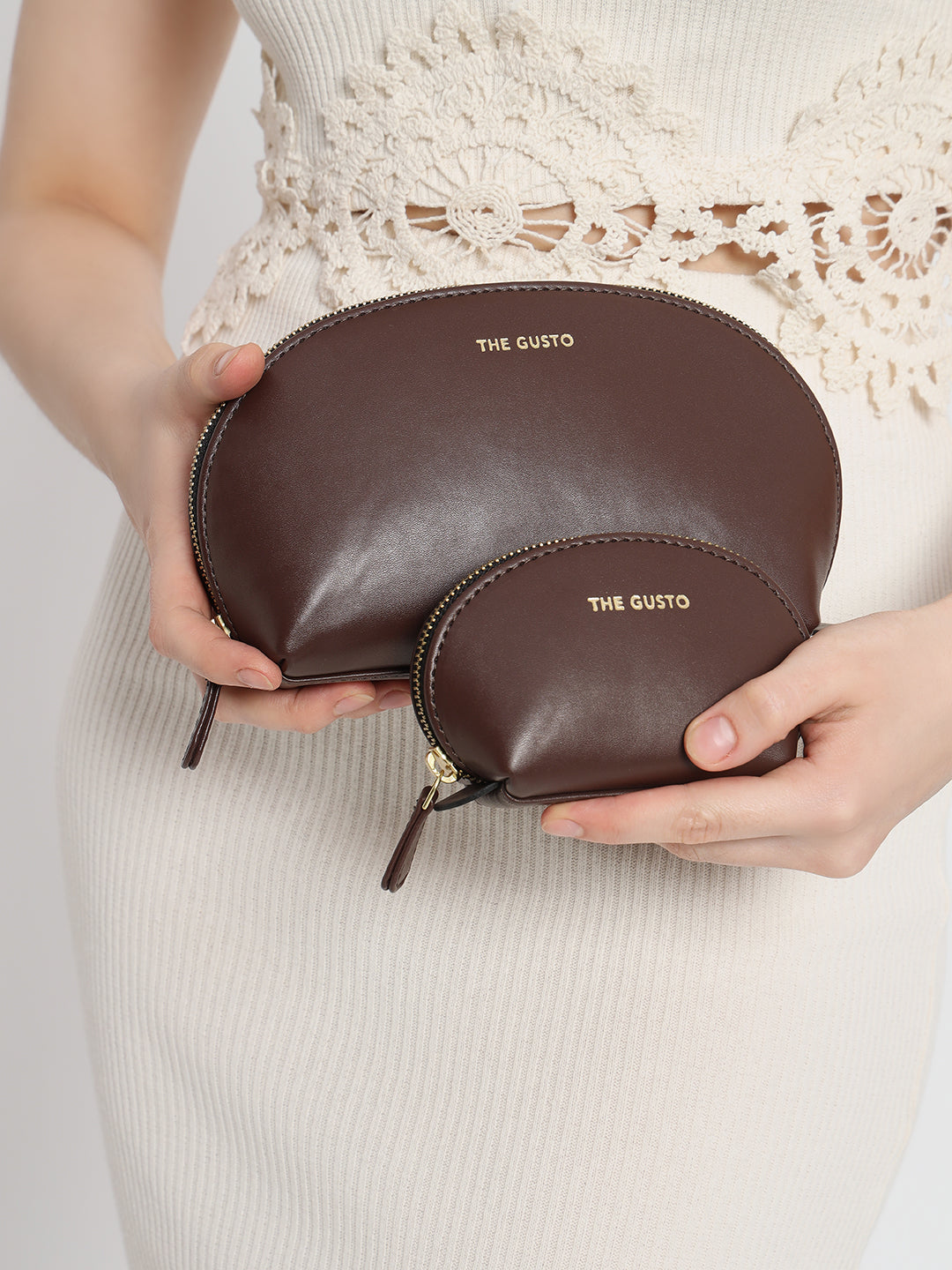 Beyond+ Tote with Zipper Coffee + Cosmos Pouch Combo