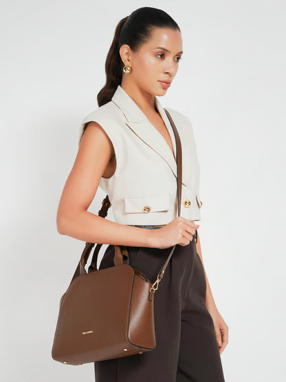 Denice Mini Sling - Coffee Brown