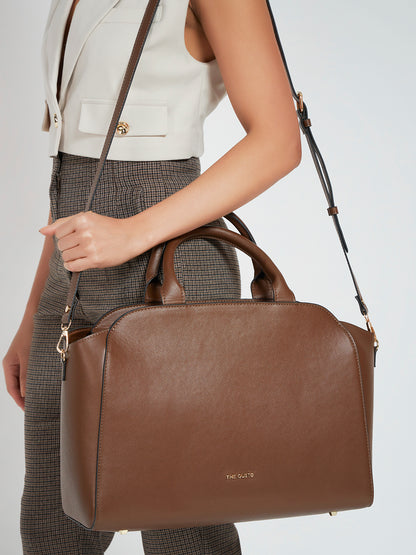 Denice Tote - Coffee Brown