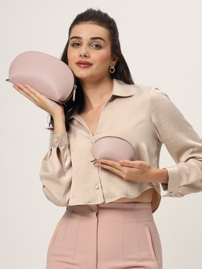 Beyond+ Zippered Tote and Pouch Combo Pink