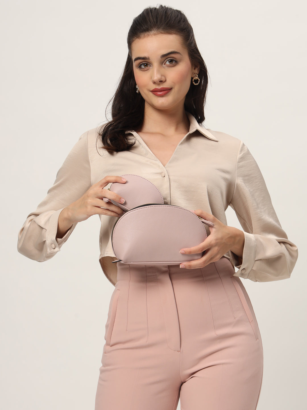 Beyond+ Zippered Tote and Pouch Combo Pink