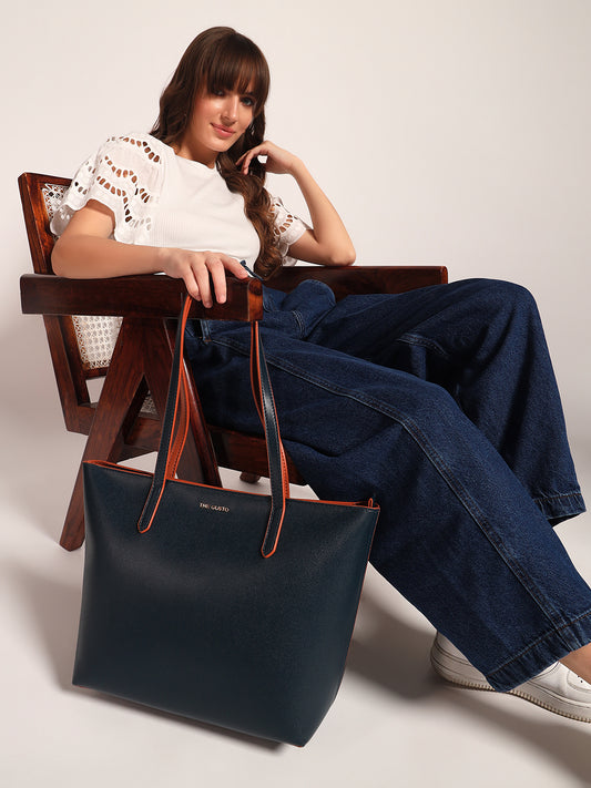 The Urbane Tote Navy