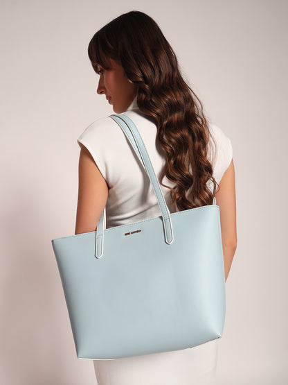 The Urbane Tote Light Blue