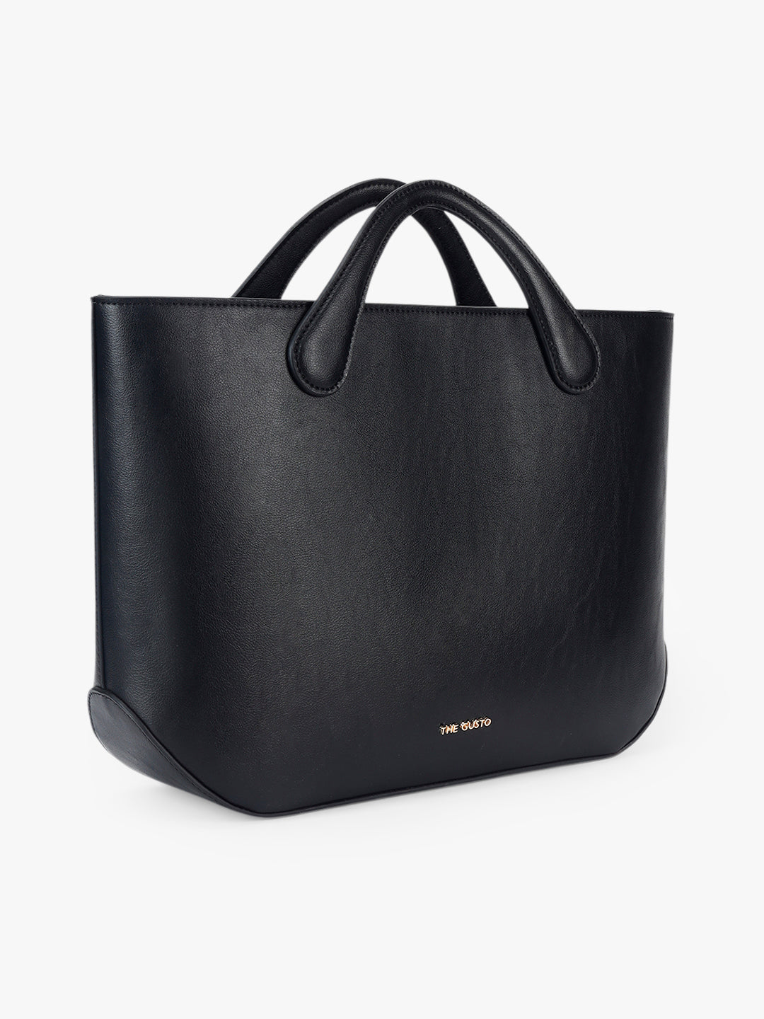 Playdate Lily Tote - Black and Black Shimmer
