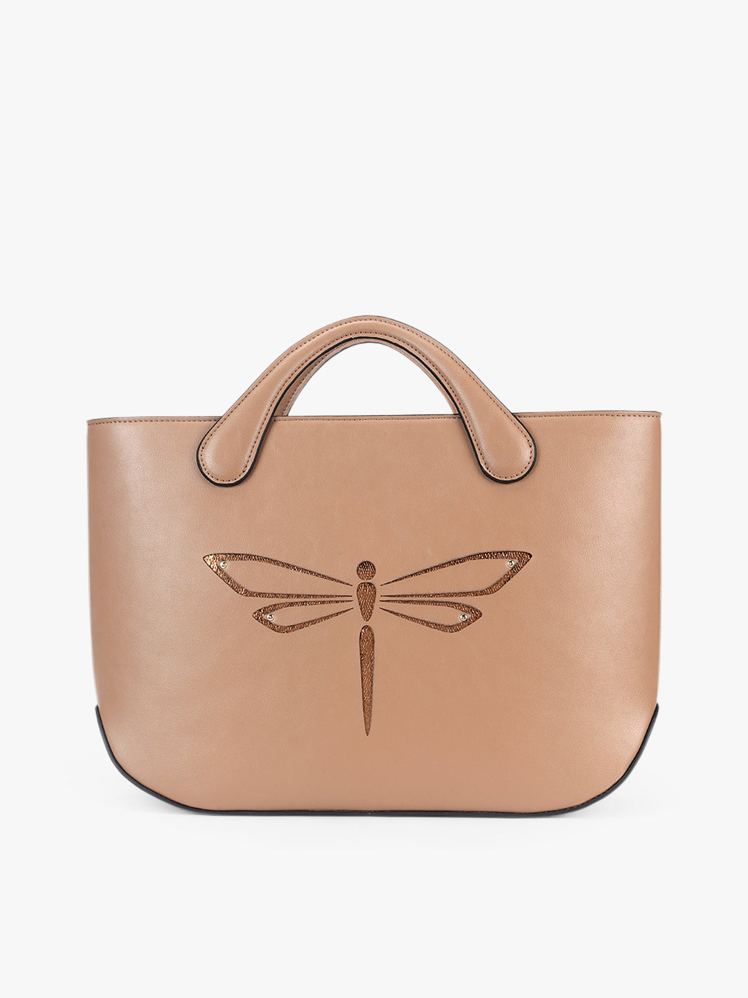 Playdate Dragonfly Tote - Beige and Gold Shimmer