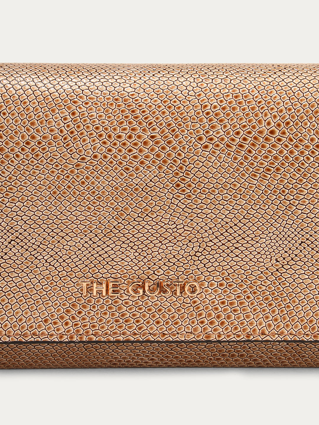 Zeena Wallet Sling Gold