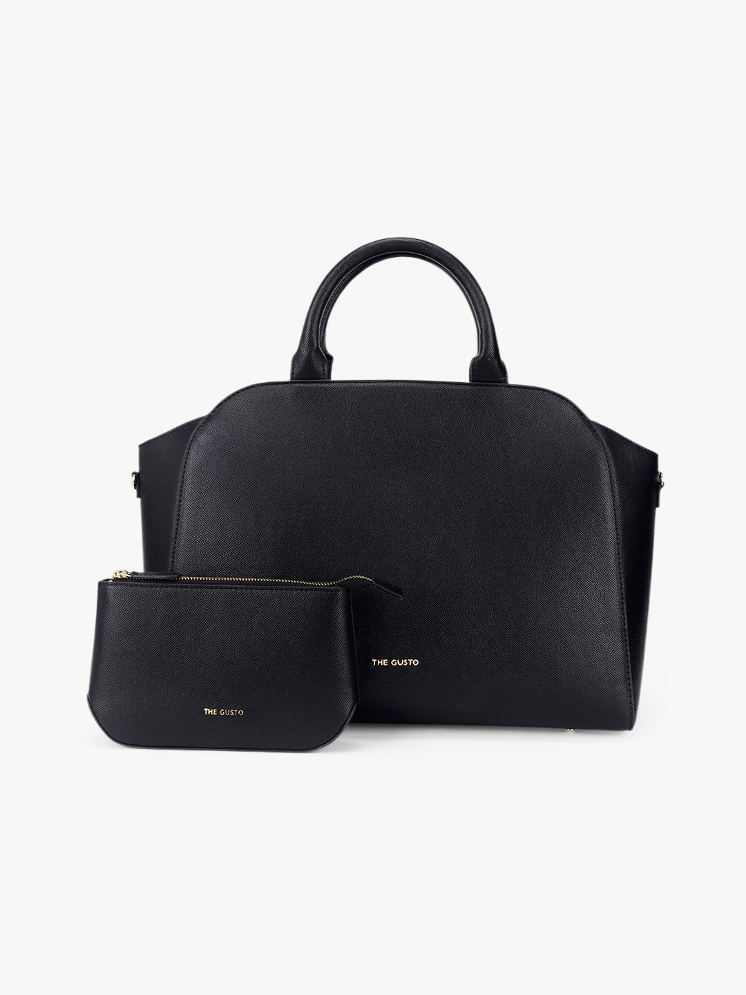 Denice Tote Combo with Utility Pouch - Black