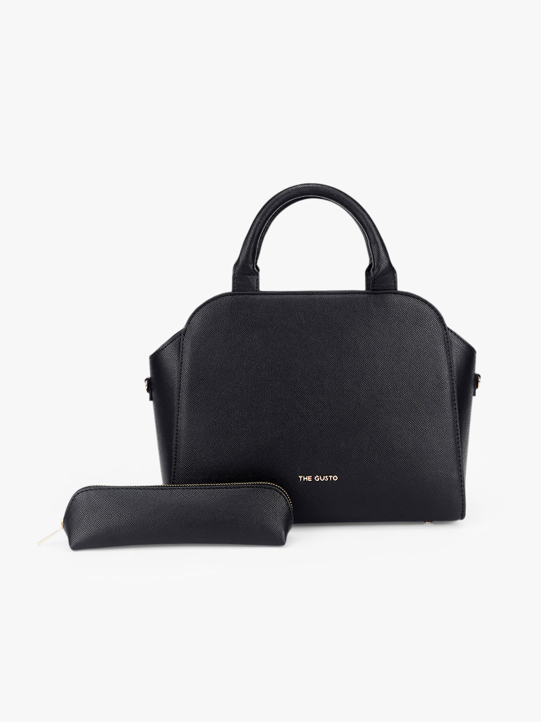 Denice Mini Sling Combo with Pencil Pouch - Black