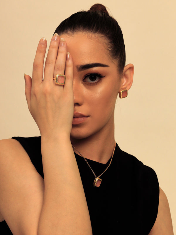 Noemie Set (Ring + Necklace + Earrings)