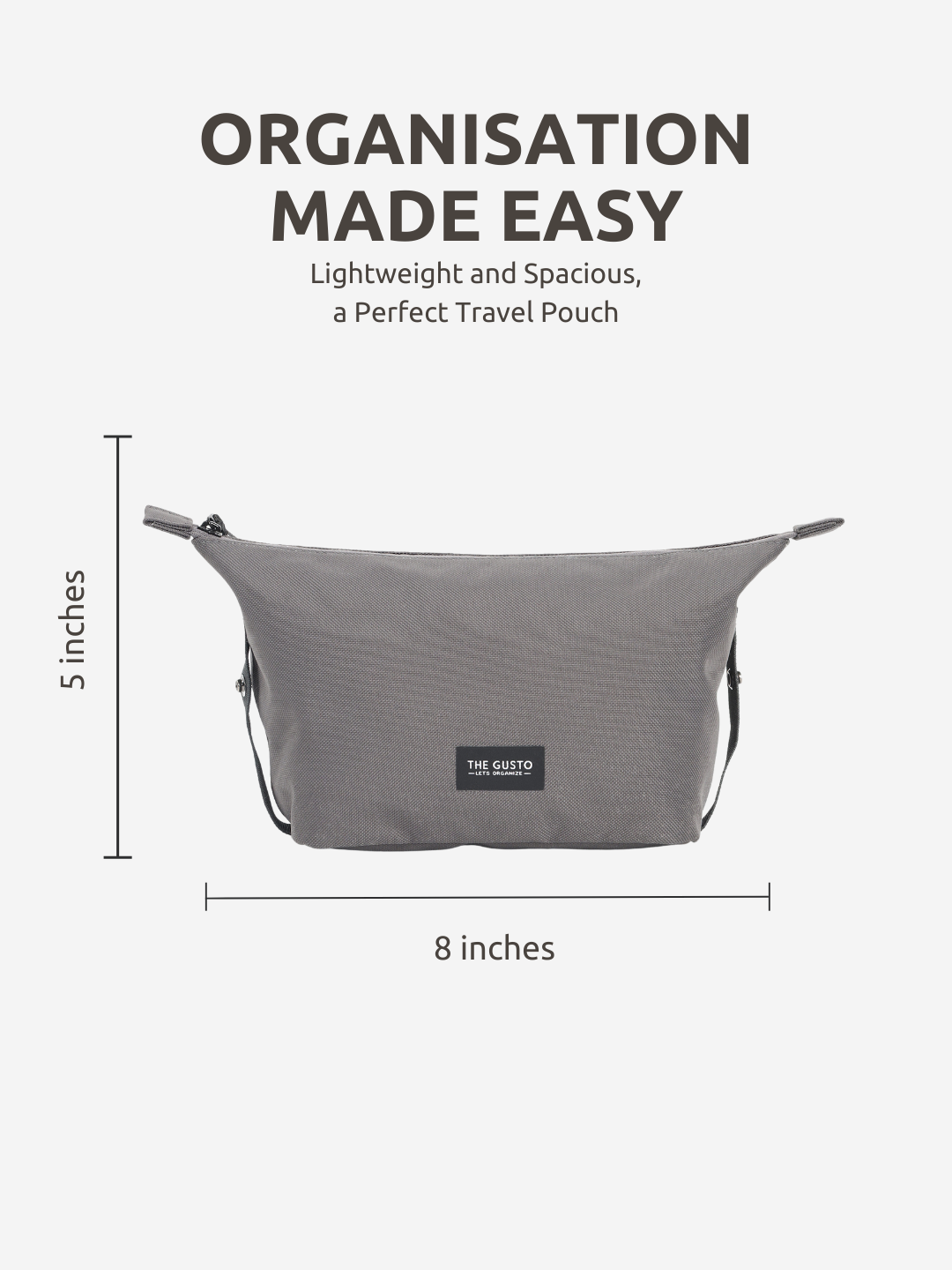 Amaze Pouch - Slate Grey