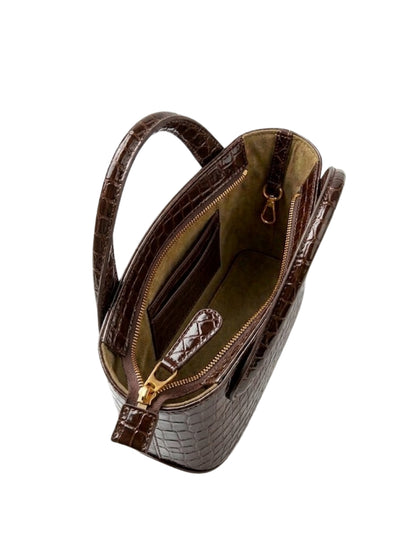 Playdate Mini Croco Brown