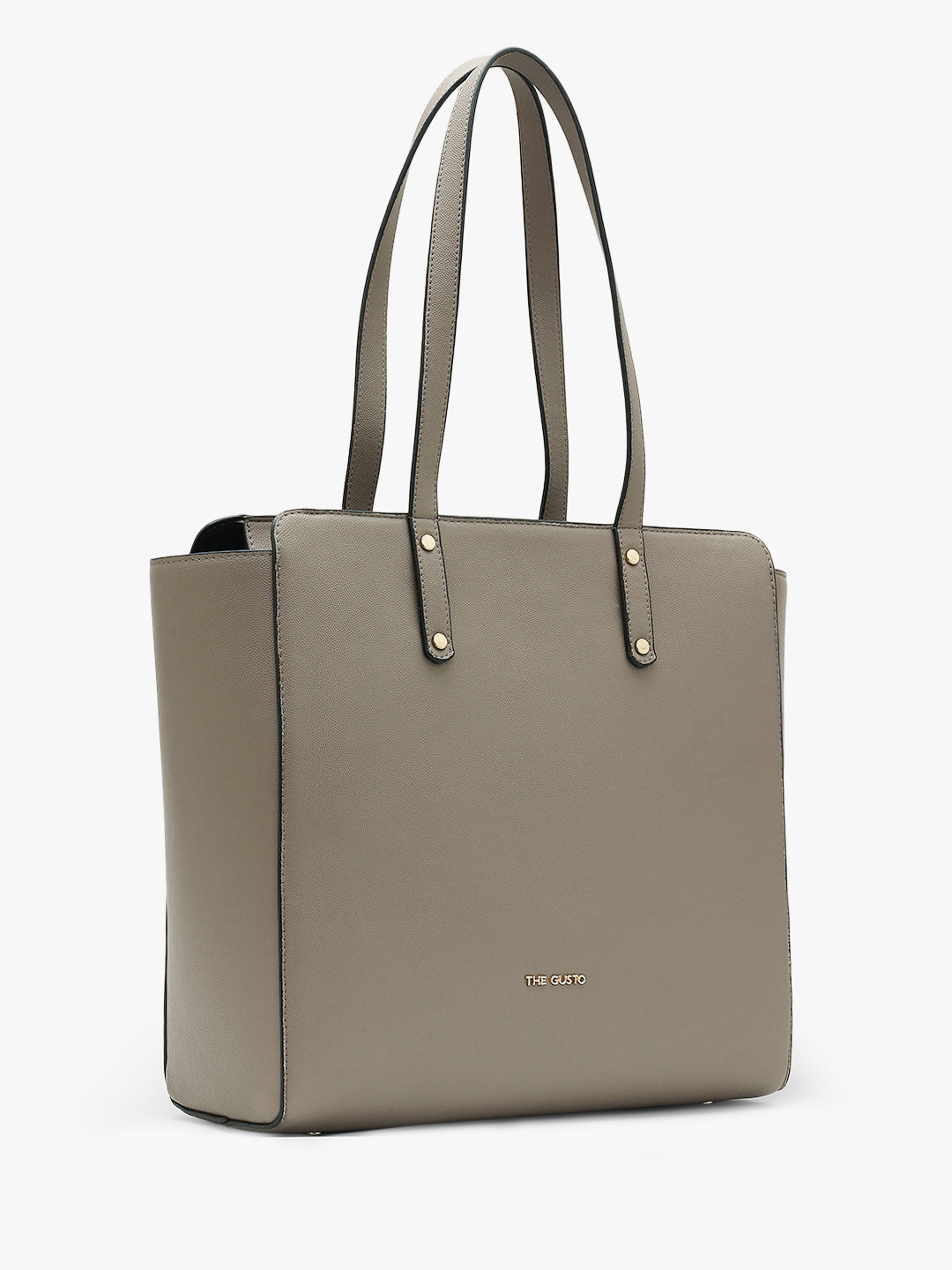 Beyond+ Grained Tote with Zipper Clay + Cosmos Pouch Combo