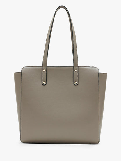 Beyond+ Grained Tote with Zipper Clay + Cosmos Pouch Combo