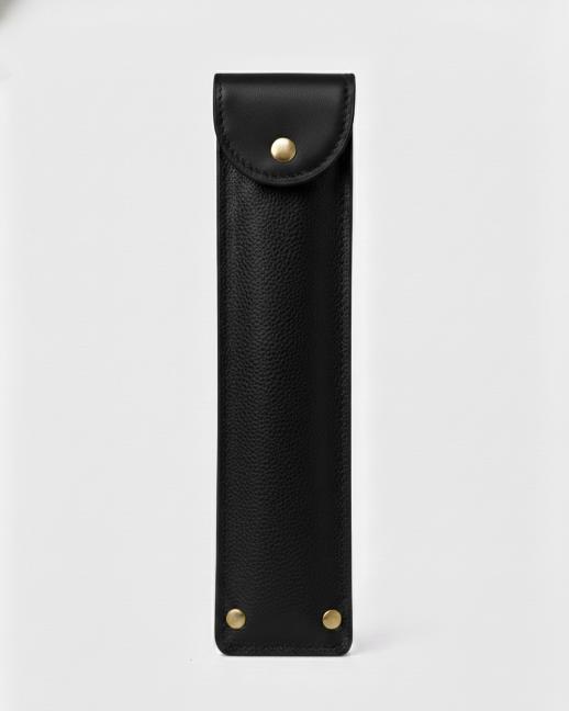 Riveted Stationery Case - Black