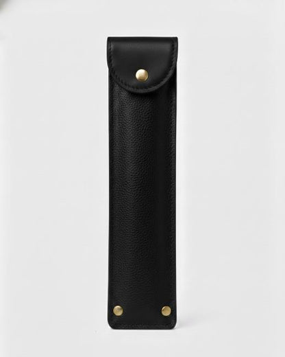 Riveted Stationery Case - Black