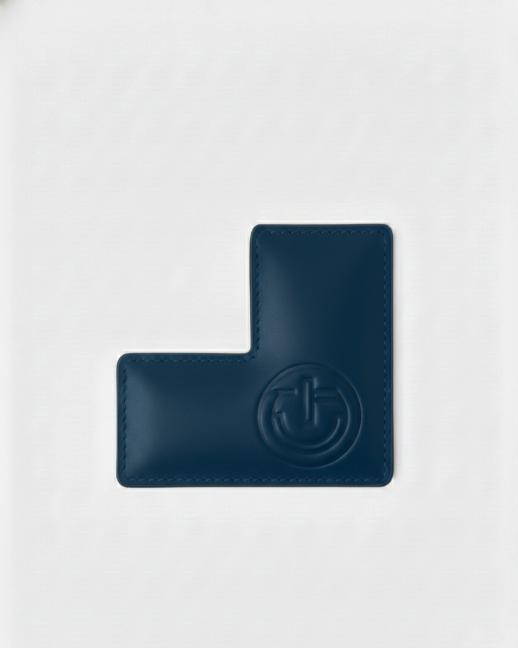 Square Corner Bookmark - Moss Blue
