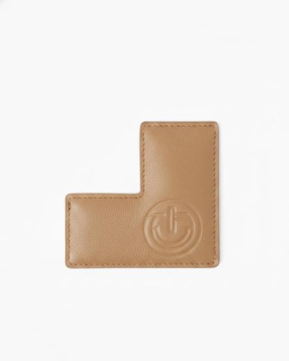 Square Corner Bookmark - Beige