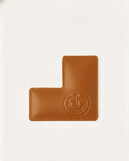 Square Corner Bookmark - Tan