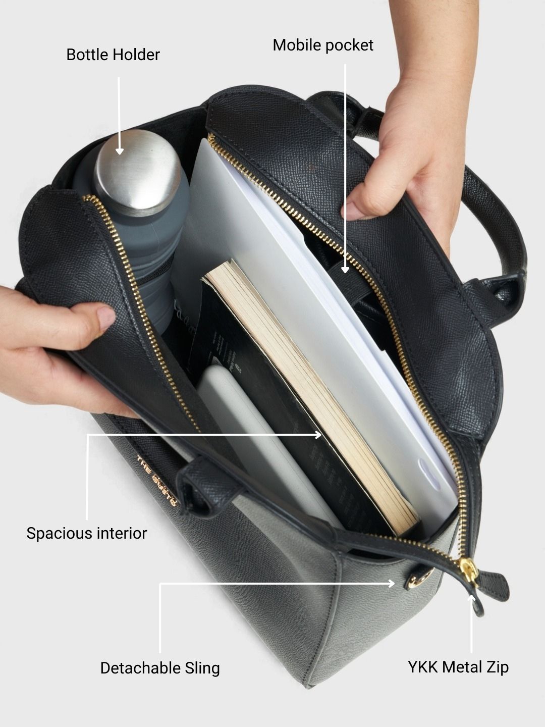 Denice Mini Sling - Black