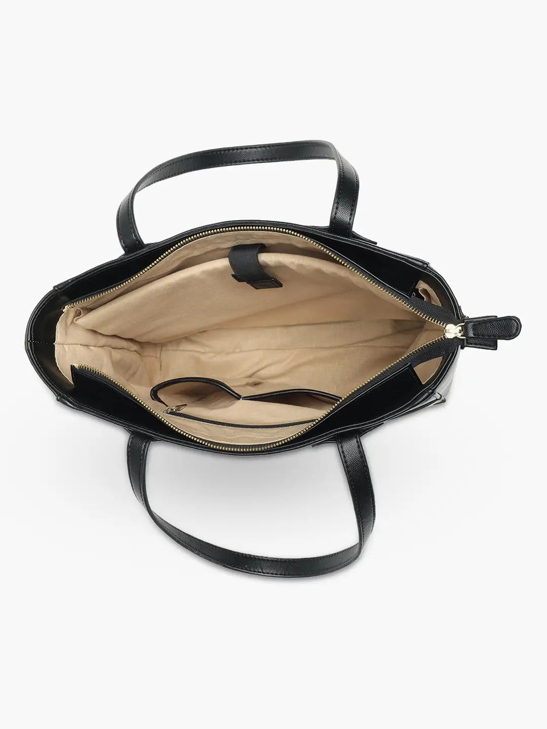 Ardor Tote & Cosmos Pouch Set Combo Black (Grained)