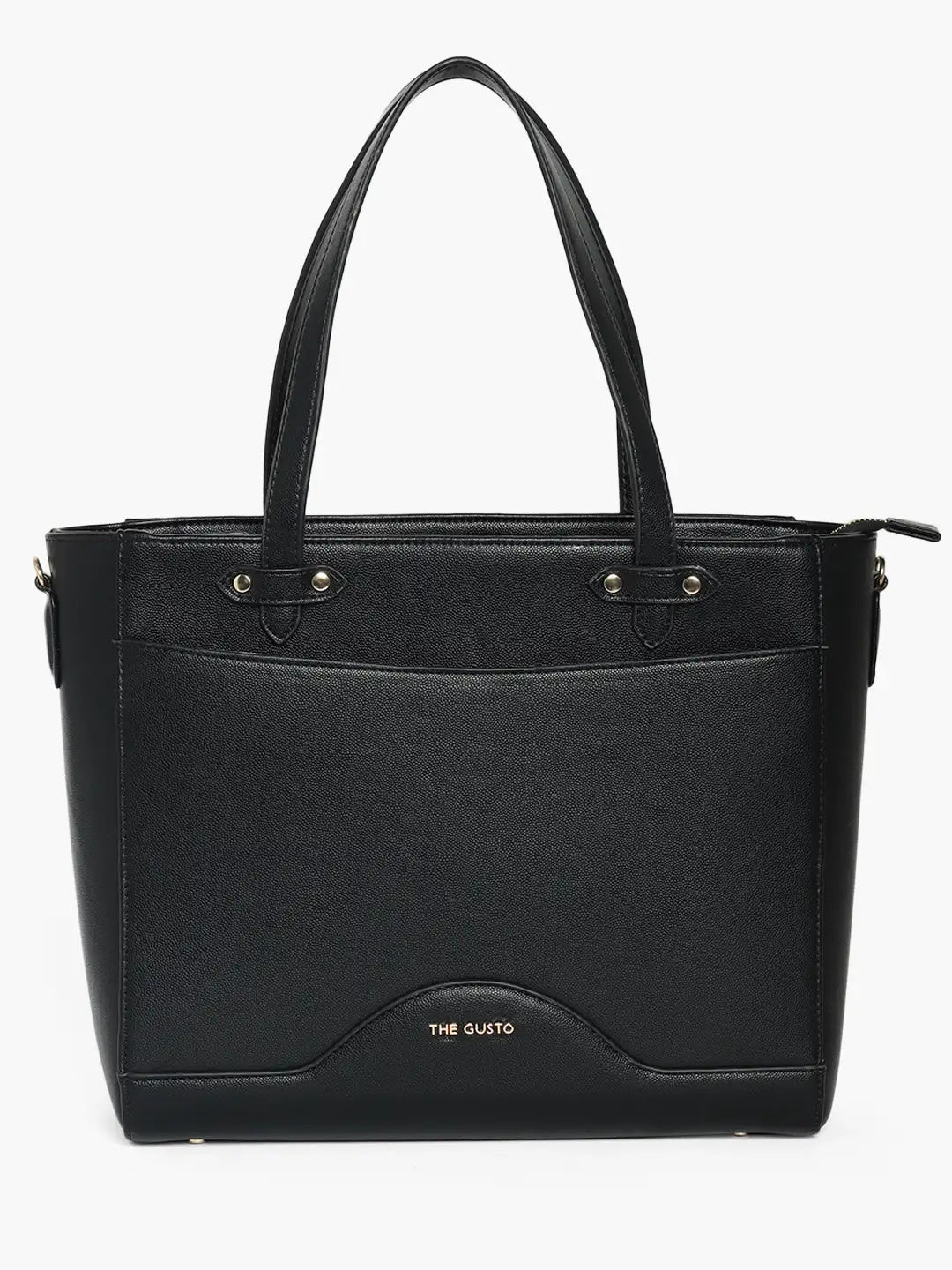 Ardor Grained Tote Black