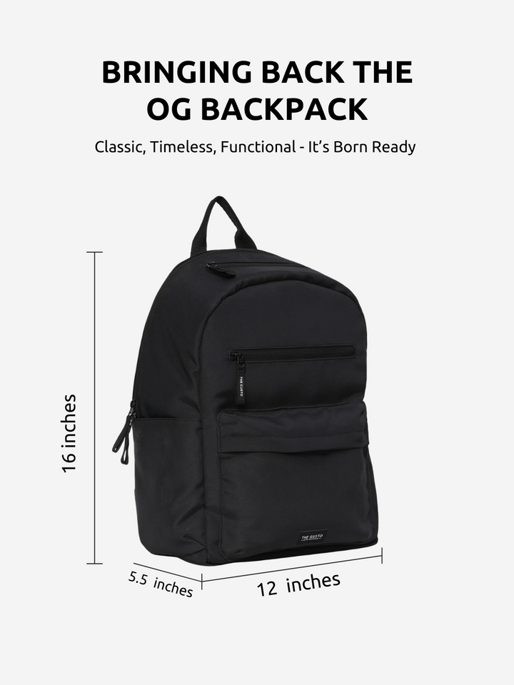 Voyager Backpack - Black