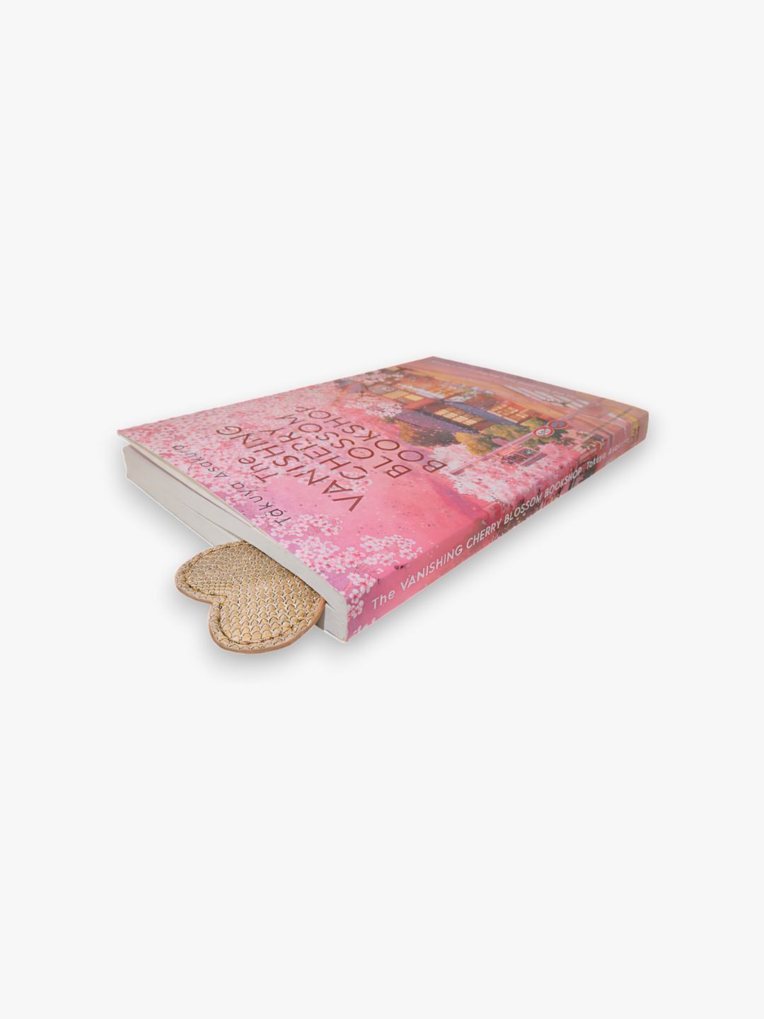 Valentine Heart Bookmark - Gold