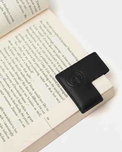 Square Corner Bookmark - Black