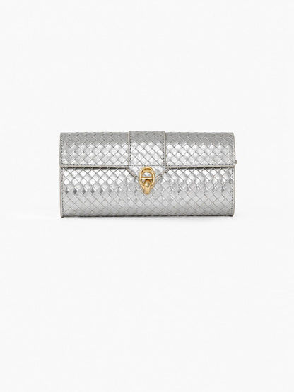 Barrel Clutch/Sling Silver