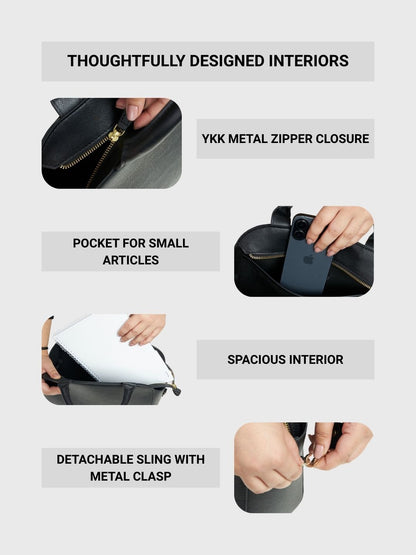 Denice Mini Sling - Black