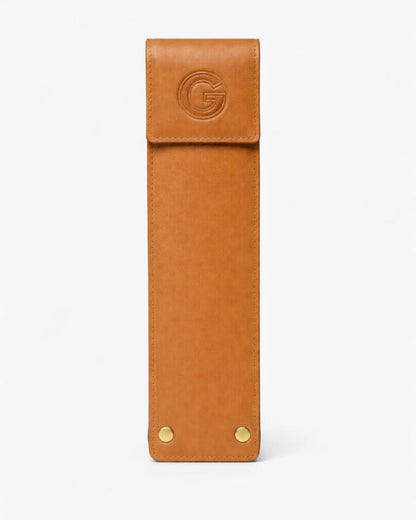 Riveted Stationery Case - Tan