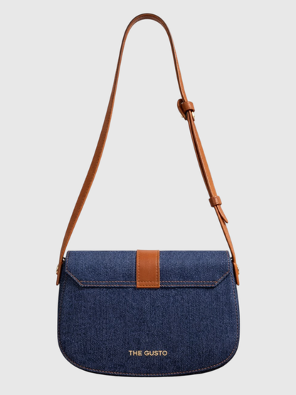 Orbit Sling - Dark Denim and Tan