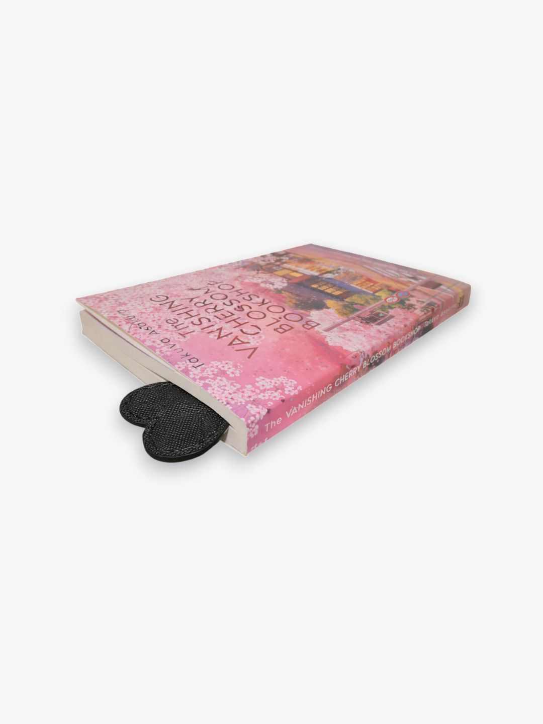 Valentine Heart Bookmark - Black