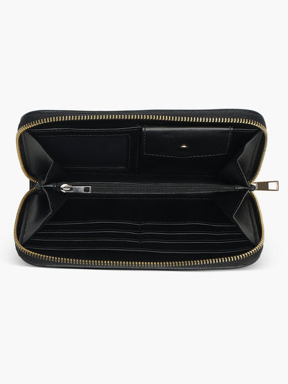 Aza Tote Black + Wallet Black