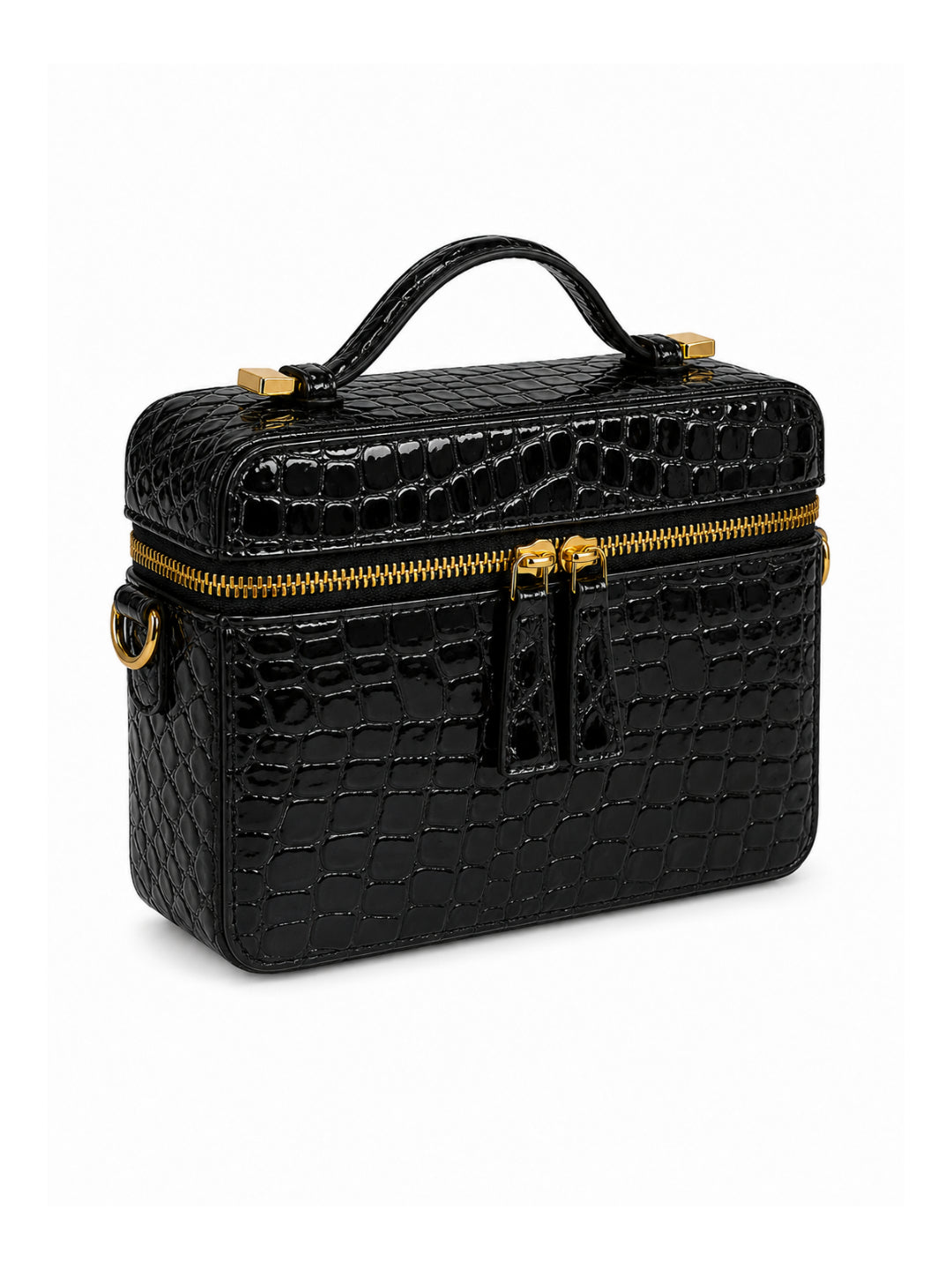 Bento Mini Croco - Black