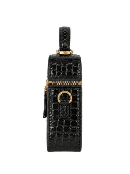 Bento Mini Croco - Black