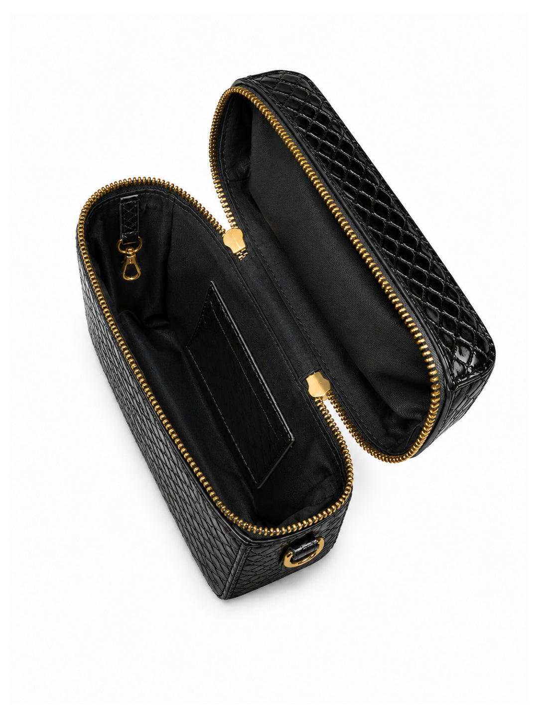 Bento Mini Croco - Black