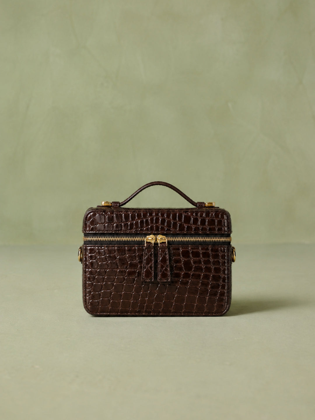 Bento Mini Croco - Brown