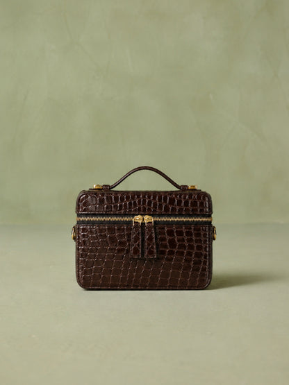 Bento Mini Croco - Brown