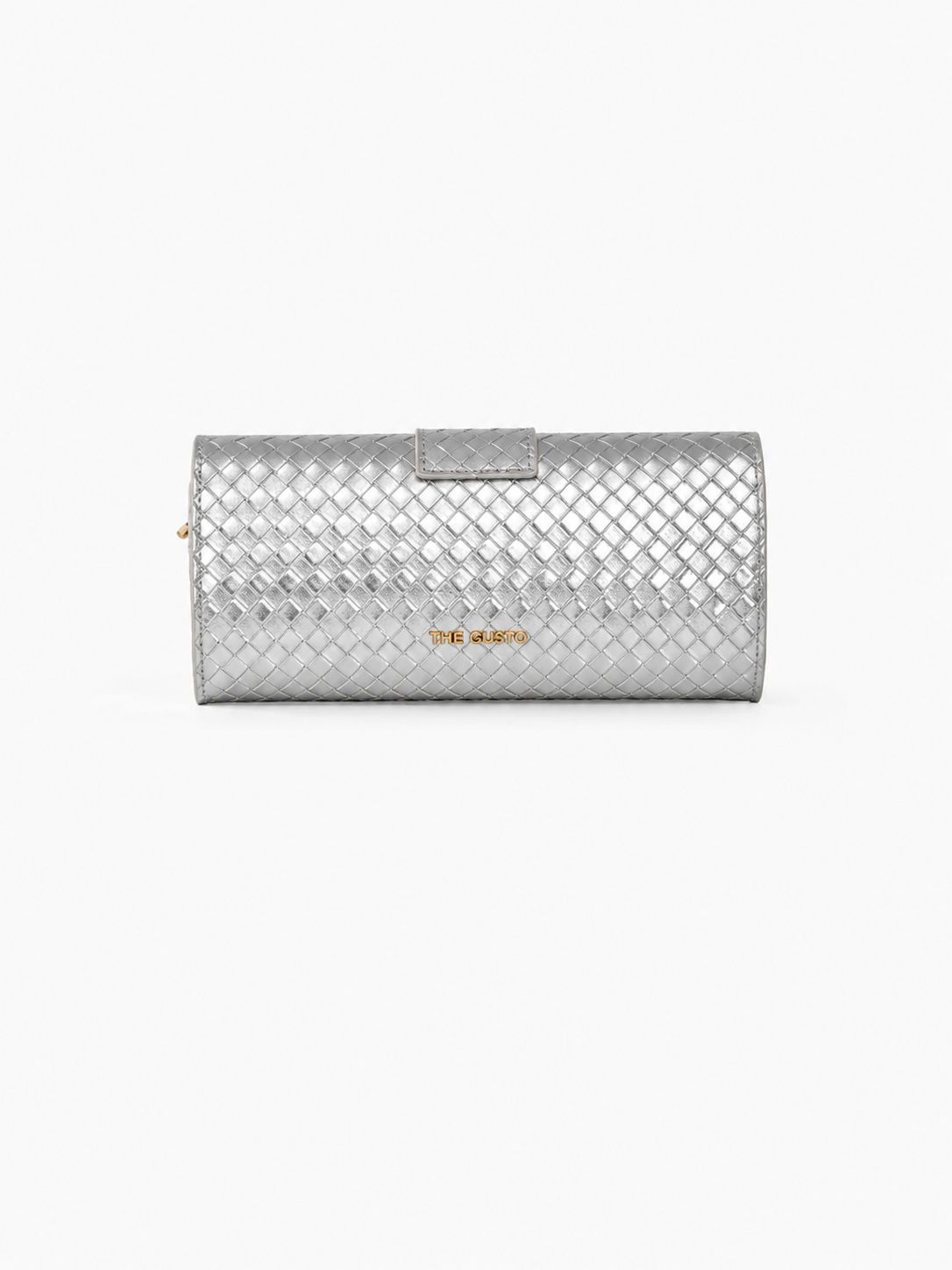 Barrel Clutch/Sling Silver