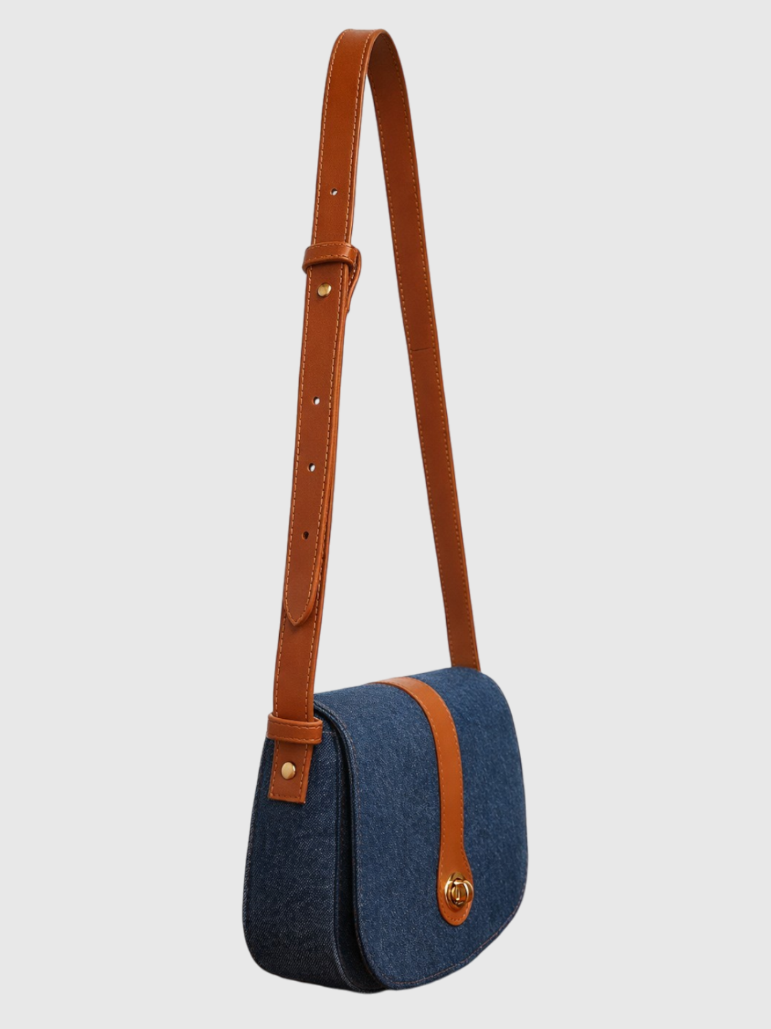 Orbit Sling - Dark Denim and Tan