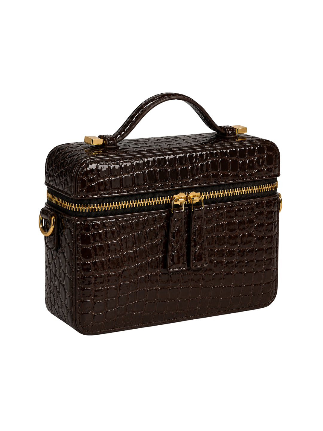 Bento Mini Croco - Brown