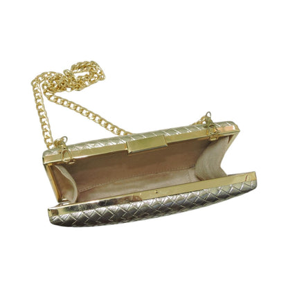 Astra Clutch Sling Gold