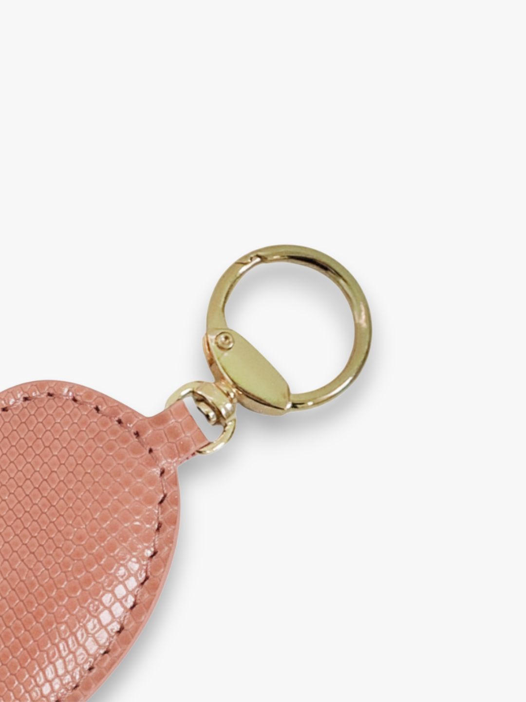 Valentine Heart Keyring - Pink