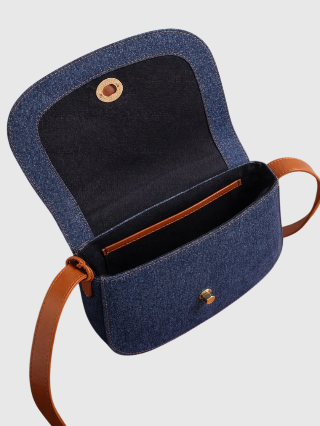 Orbit Sling - Dark Denim and Tan