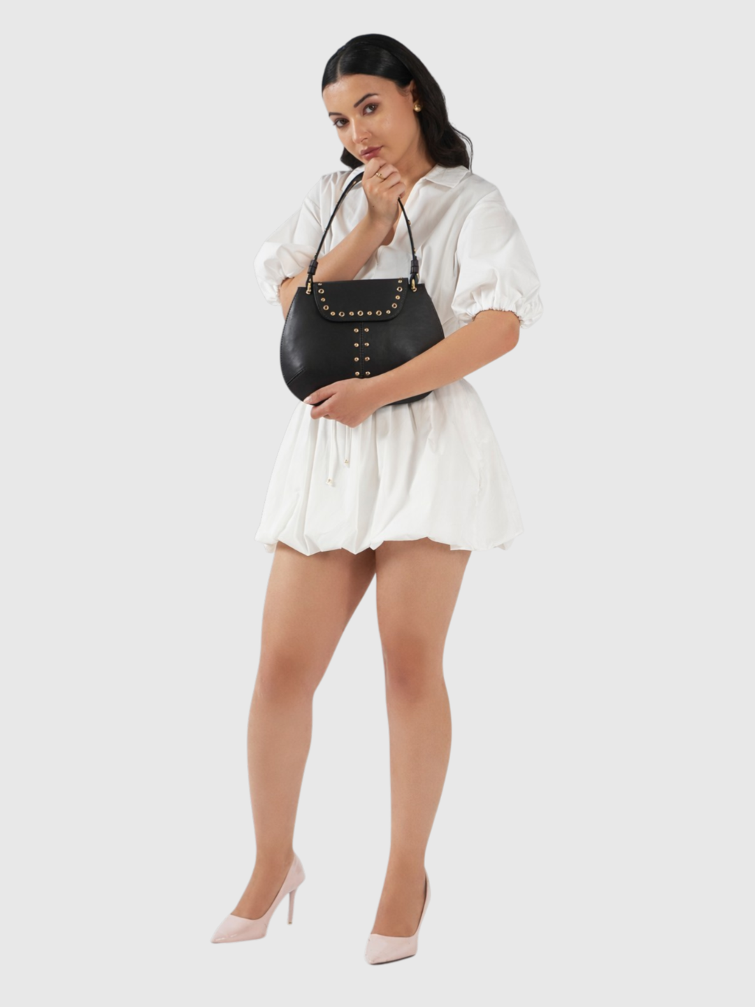 Dew Shoulder Bag - Black