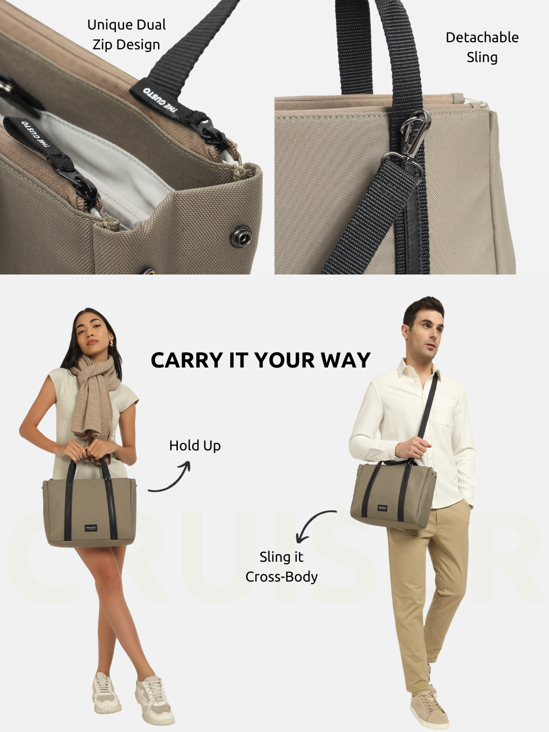 Cruiser Tote - Dusk Green